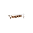 thumbnail image 2 of Meridian Furniture Pavilion Cream Boucle Fabric Bench, 2 of 6