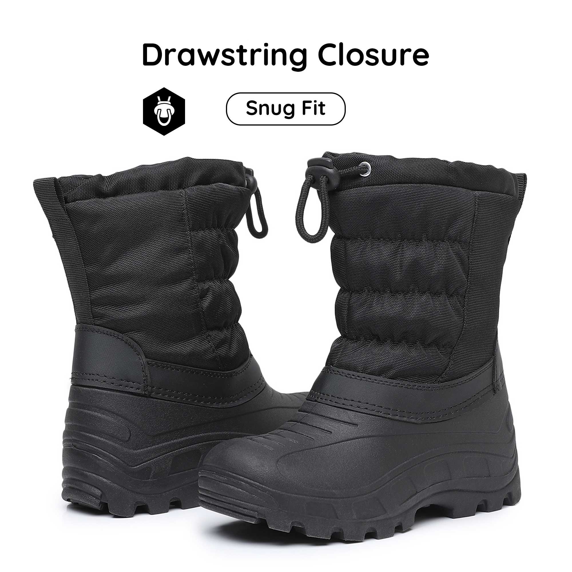 Apakowa Boys & Girls Snow Boot photo 5