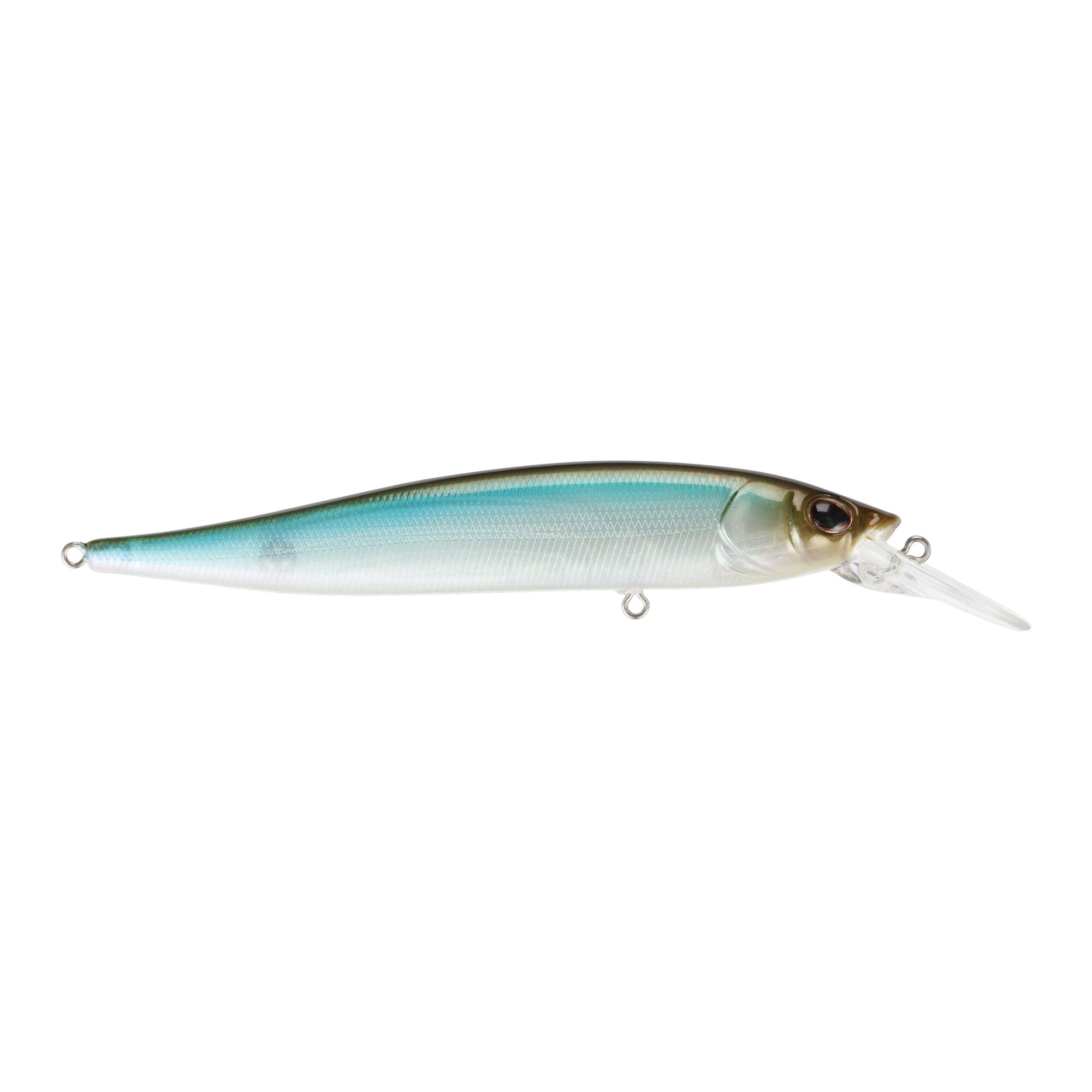 Berkley Stunna, 3 in, Jerkbaits, Stealth Minnow (1 Count)
