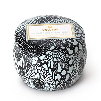 Voluspa Decorative Tin Candle - Voluspa French Cade & Lavender Limited Decorative Tin Candle 3.5 oz
