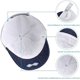 thumbnail image 4 of ZHAOCHENG Lindo sombrero de oso para bebé de 3 a 15 meses (oso rayado - azafrán, circunferencia del sombrero de 40 a 48 cm) sombrero de algodón para niños de primavera y verano, sombrero para el sol p, 4 of 5