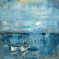 thumbnail image 3 of Vassileva, Silvia 15x15 Black Modern Framed Museum Art Print Titled - Two Boats, 3 of 5