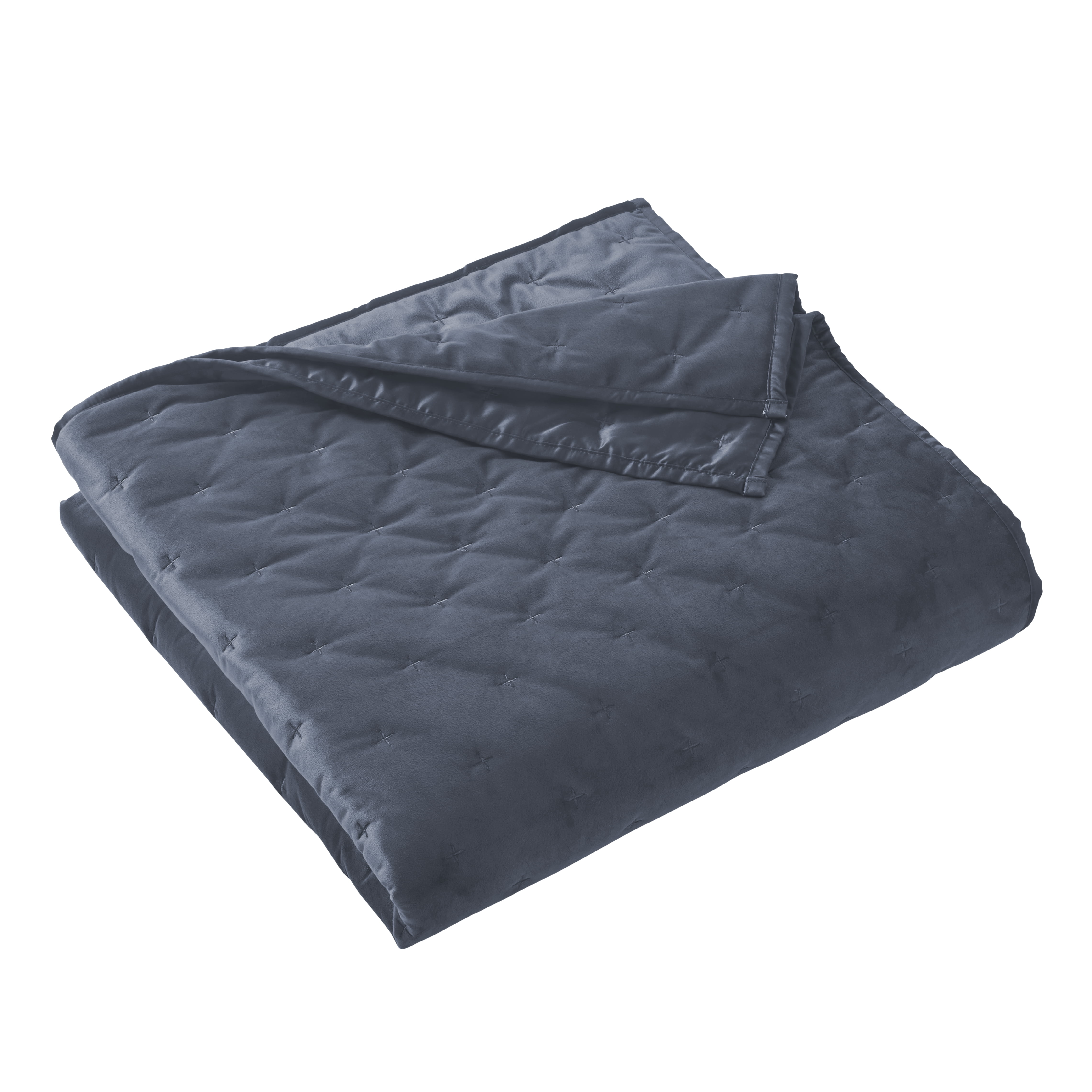 Better Homes & Gardens Classic Embroidered Velvet Polyester Quilted Quilts, Full/Queen- Hypoallergenic