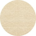 thumbnail image 1 of Ahgly Company Indoor Round Abstract Yellow Solid Area Rugs, 4' Round, 1 of 6