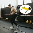 thumbnail image 4 of FlyFlise 12 Rung Agility Speed Ladder Set 19.7ft for for Soccer Football Fitness Training, 4 of 8