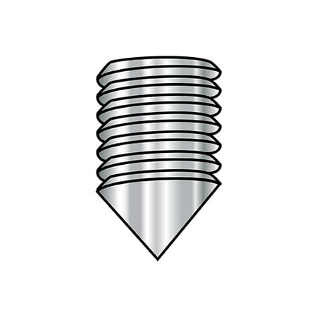 

6-32X3/8 Coarse Thread Socket Set Screw Cone Point Imported 18 8 Stainless Steel (Pack Qty 2 500) BC-0606SSNI188