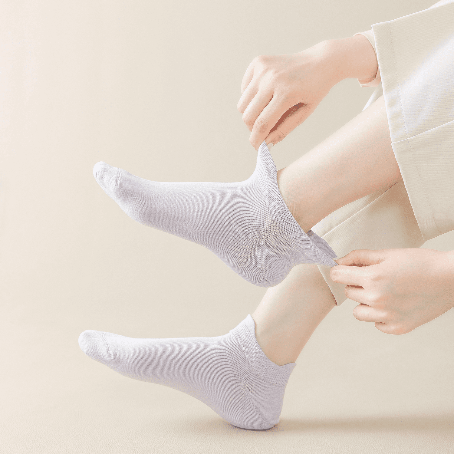 Sookeceks 6 Pair Ankle Socks for Women, Cushioned Low Cut Socks Womens Casual Socks With Heel Tab Size 5-9