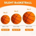 thumbnail image 6 of 2025 Upgrade Silent Basketball, New Dribble Dream Silent Basketball,The Handleshh Silent Basketball Dribbling Indoor, Foam Basketball Indoor Training Quiet Ball Gifts for Youth, 6 of 8