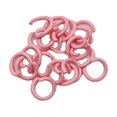 thumbnail image 3 of 100 Uds. Anillos de salto abiertos de colores caramelo 1,2x10mm anillos divididos accesorios de joyería DIY para gargantilla collares fabricación de pulseras colores mezclados, 3 of 5