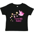 thumbnail image 3 of Inktastic I Love My Daddy Girls Toddler T-Shirt, 3 of 5