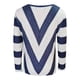 thumbnail image 5 of Pntutb Blusa de cobertura de empalme casual para mujer Suéter de manga larga suelto con cremallera PNTUTB Pntutb-4228, 5 of 5