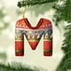 thumbnail image 1 of Adornos navideños, 26 letras, decoración para árbol de Navidad, colgante, adornos para árbol de Navidad, adornos navideños, decoración navideña, decoración colgante para árbol de Navidad, colgante con, 1 of 7