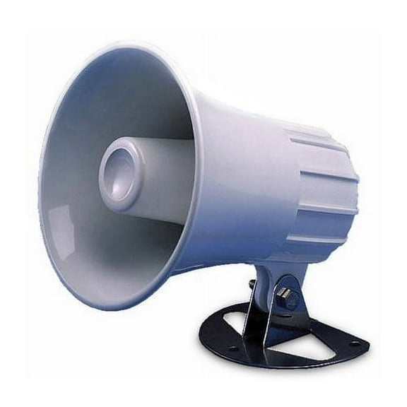 Standard Horizon 220SW 4.5 inches Round Hailer PA Horn - White