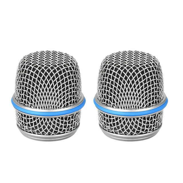 Rejilla de Malla para Cabeza de Micrófono Unique Bargains 2pcs