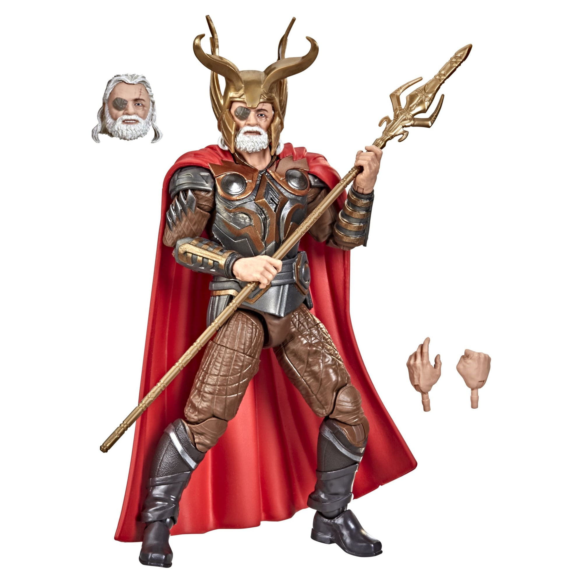 Hasbro Marvel Legends Series Action Figure Odin, Premium Design, 5 Accessories