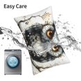 thumbnail image 6 of Sikiie Whimsical Owl On Branch Pillow Covers, Throw Pillow Case Cushion Covers,Cushion for Bedroom,Couch,Home-16"x24", 6 of 6
