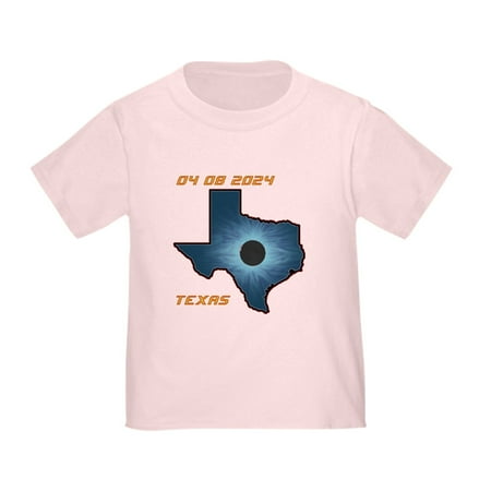 

CafePress - Texas 2024 Total Solar Eclipse T Shirt - Cute Toddler T-Shirt 100% Cotton