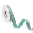 thumbnail image 1 of 5/8" x 10 Yards Sparkle Ribbons, Gift Wrapping Crafts Cut Edge Ribbon, Light Blue, 1 of 7