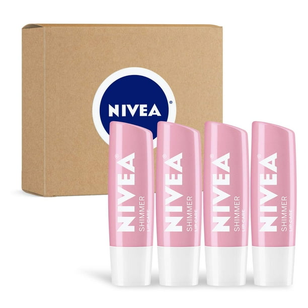 NIVEA Shimmer Lip Care Tinted Lip Balm for Beautiful, Soft Lips