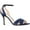 Navy, variant on Nina Womens Ankle Strap Open Toe Heel Sandals