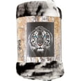 thumbnail image 2 of White Tiger Stare Raschel Throw Blanket, 50 x 60 iches, 2 of 8