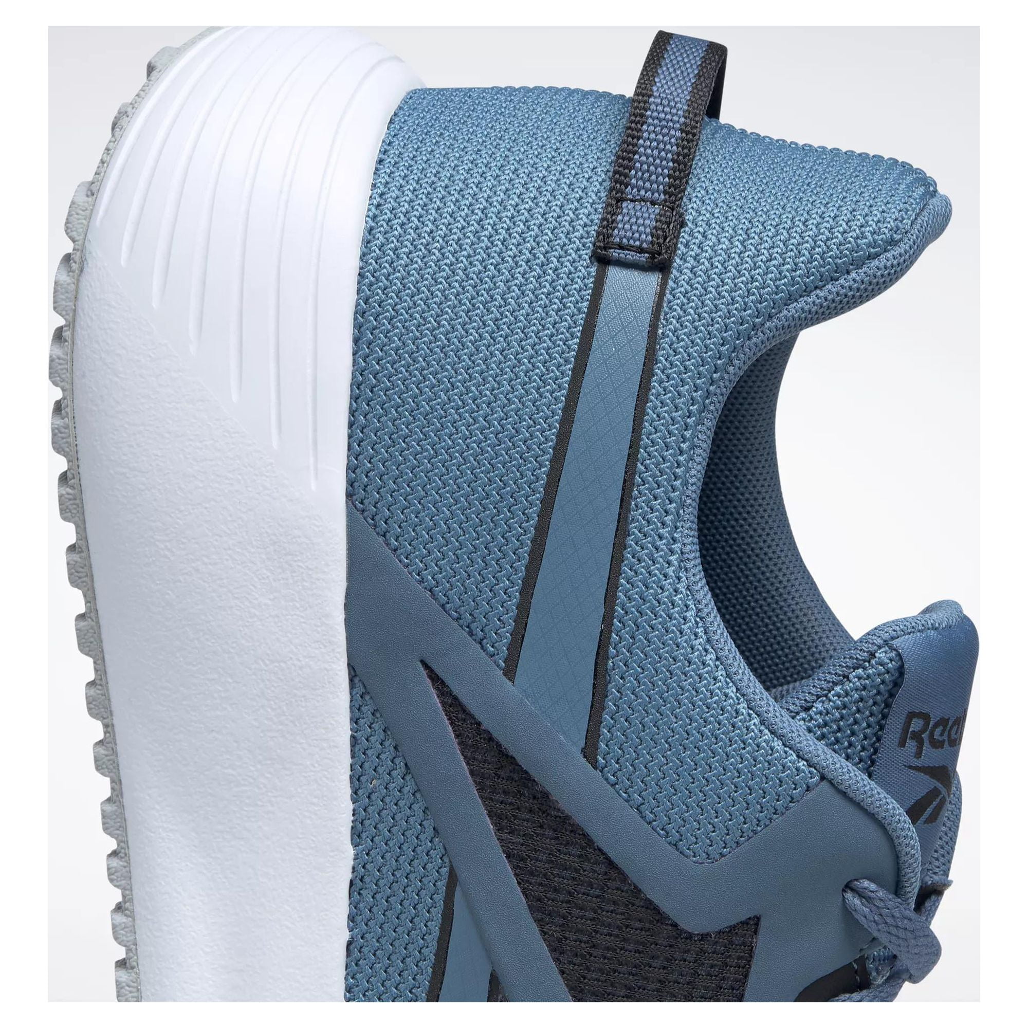 Reebok Men\'s Lite Plus 3 Blue Sz 9.5 Athletic Sporty H00896 Reebok Lite Plus 3 Blue Slate Black for Sale | Authenticity  main image 3