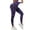 Purple #18, variant on WULMLEO Tie Dye Seamless Leggings for Women High Waist Workout Yoga Pants Butt Lifting Compression Tights Coffee L