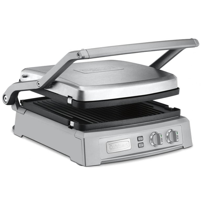 Cuisinart Deluxe Electric Grill with Removable Plates, Panini