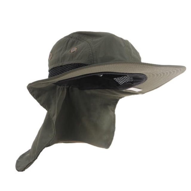 Outdoor Unisex Brim Sun Block Quick Drying Fishing Sun Cap