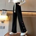 thumbnail image 2 of CHOK Spring Girls‘ Pants Mid Sized Child Kids‘ Loose And Versatile Casual Kids‘ Sweatpants Sizes 4-5 Years, 2 of 5
