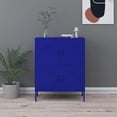 thumbnail image 1 of vidaXL Armoire de Rangement Bleu Marine 80x35x101,5 cm Acier, 1 of 5