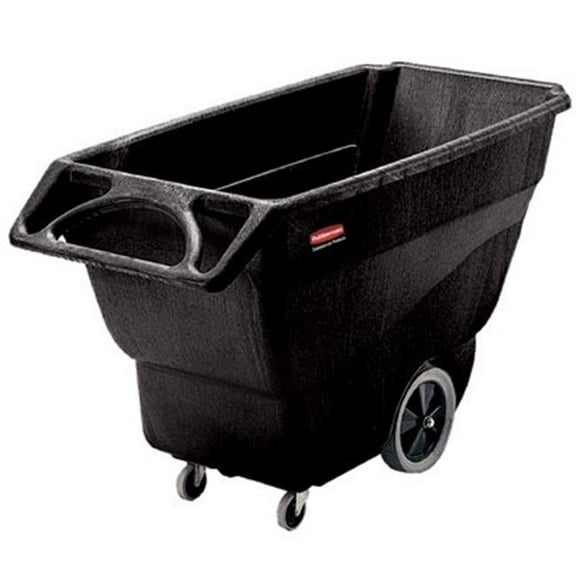 Black 1-2 Cubic Yard Utility Tilt Truck 450# Cap