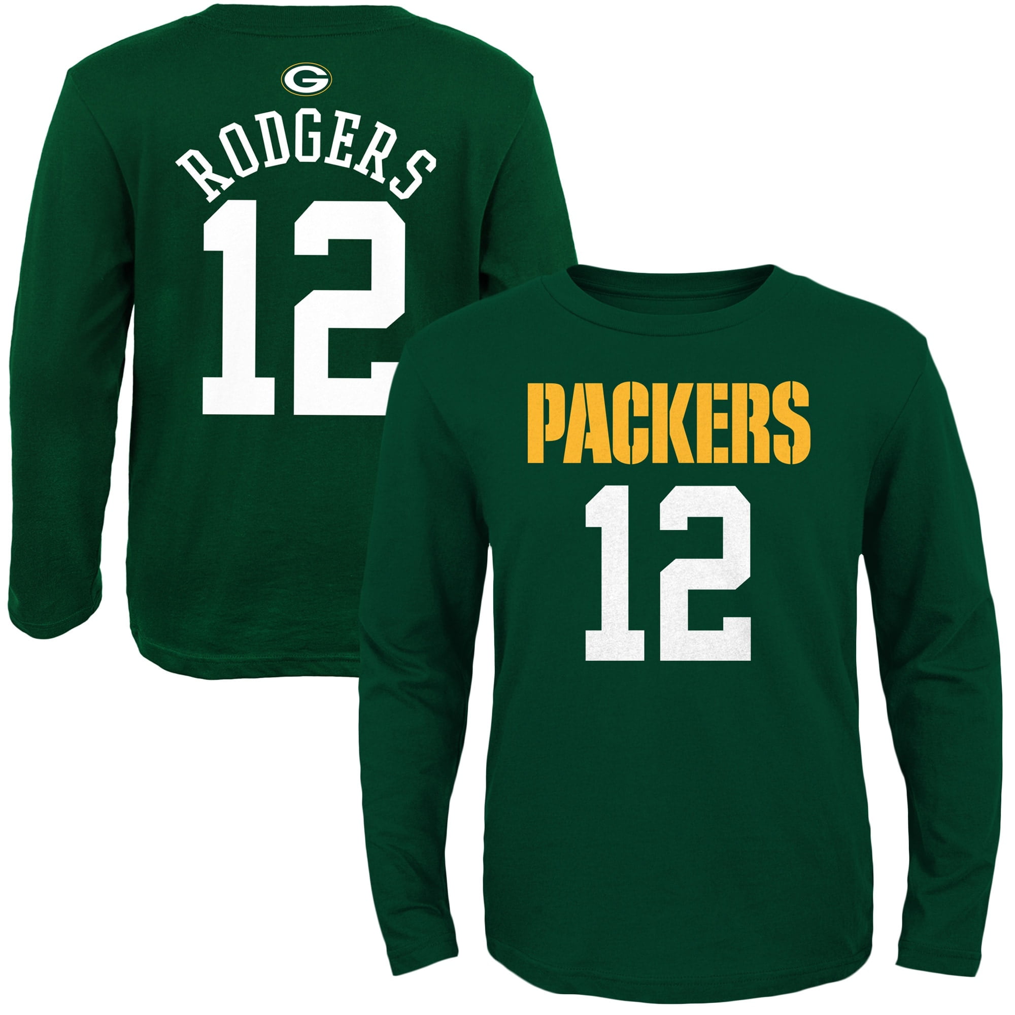 Outerstuff Aaron Rodgers Green Bay Packers Toddler Green Jersey 