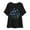 Black, variant on DDAPJ pyju Cotton Linen Tops for Women Dressy Casual Floral Blouse Loose Comfy Round Neck Short Sleeve T Shirt Limited Time Sales Black XXL