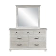 thumbnail image 6 of New Classic Furniture Silver Sands 5Pc Wood Queen Bedroom Set w 2 Ns in Gray, 6 of 22