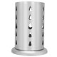 thumbnail image 1 of Soporte para utensilios de cocina de acero inoxidable, soporte para cubiertos y palillos (agujero en forma de gota de agua), 1 of 5