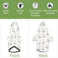 thumbnail image 6 of Haiem Rabbit And Flower for Winter Dog Hoodie Sweatshirts with Pockets Warm Dog Clothes for Small Dogs Chihuahua-Large, 6 of 7