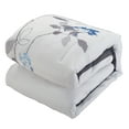 thumbnail image 2 of Nanshing Alina 7 Piece Floral Comforter Set, California King, White, 2 of 6