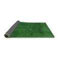 thumbnail image 2 of Ahgly Company Indoor Round Abstract Emerald Green Modern Area Rugs, 6' Round, 2 of 4