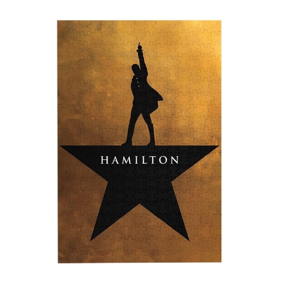 Hamilton The Musical 300 Piece Puzzles,Wooden Jigsaw Puzzle,Home Decor Birthday Party Gift,Fun And Challenging Family Games