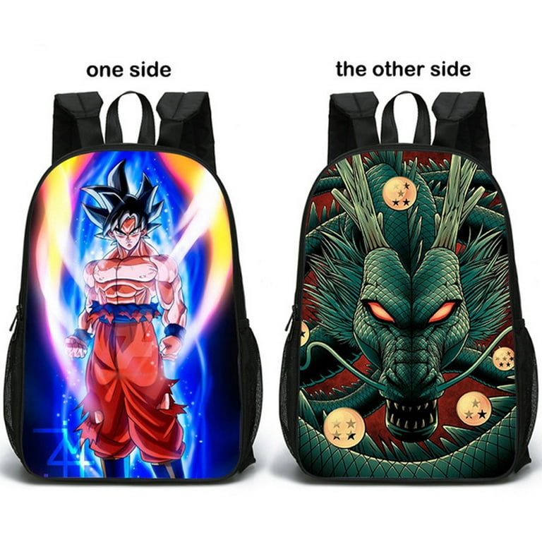New Children Dragon Ball Backpack 3D Printed Kids School Bags