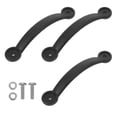 thumbnail image 1 of ifundom 3Pcs Black Plastic Boat Pull Handles with Quick Installation for Kayak and Canoe, 1 of 8