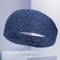 thumbnail image 4 of Banda para El Sudor en La Frente Antideslizante Transpirable Europeo Y Americano Hombres Mujeres () Azul, 4 of 9