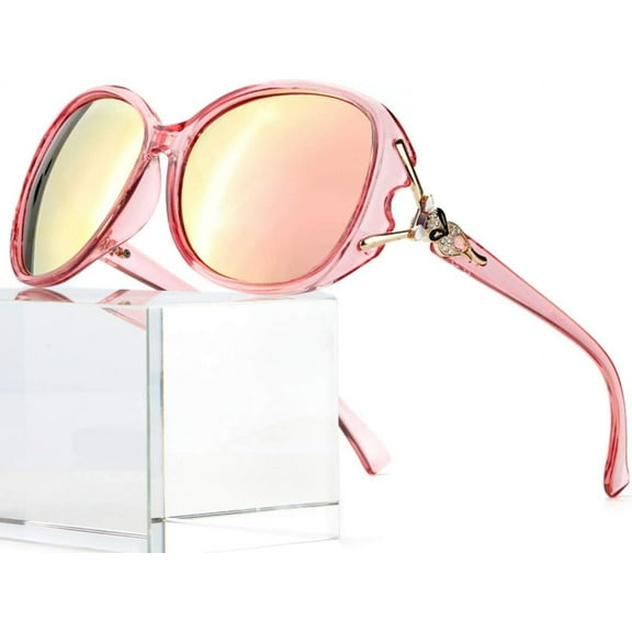 Sunglasses for Women Trendy Polarized Sunglasses Oversized Big Sun Glasses Ladies Shades UV Protection