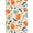 Ivory, Pattern 7, variant on ODIKA 4'x6' Teal Gold Blue Medallion Design Washable Area Rug Intricate Floral Motif with Geometric Accents for Home Office, Under Desk, Non-Slip Chair-Friendly, Flatwoven