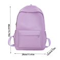 thumbnail image 3 of Women's Large Capacity Mini Backpack with Smart Organization Lightweight Diaper Bag for Moms Daily Use, 3 of 3