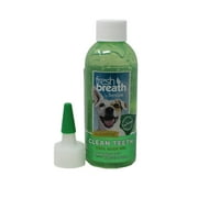 TropiClean Fresh Breath Clean Teeth Plaque Remover Pet Oral Care Gel 4 Ounce