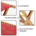 thumbnail image 3 of FUTUREORYY 1Set Portable Stool for Outdoor Camping and Fishing in Red with Rectangular Shape 11.8x12.9x11in, 3 of 4
