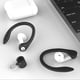 thumbnail image 2 of Cateissary 1 par de auriculares de silicona con gancho para la oreja, auriculares portátiles con gancho para la oreja, soporte para Cables de audio/vídeo negro, 2 of 6