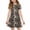 Brown, variant on YOUYEDIAN Girls Easter Dress Kids Festival Cute Bunny Print A-Line Dresses Teen Casual Short Sleeve Crew Neck Sundress with Pockets (Light Gray, 9-10 Years)